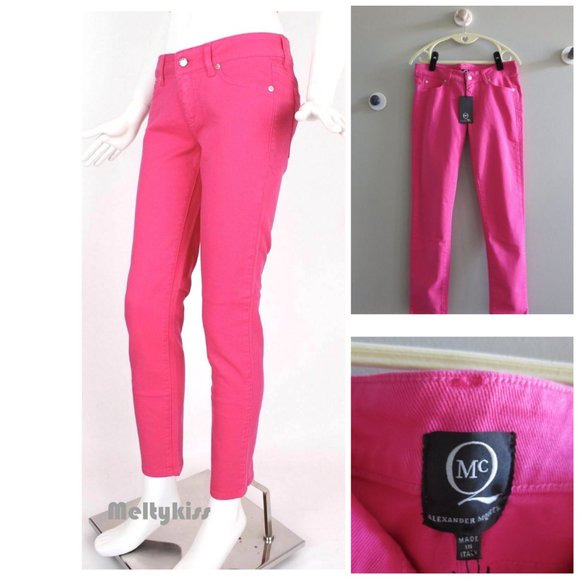 NWOT AUTHENTIC McQ ALEXANDER McQueen JEANS_26 LAST! - Picture 2 of 14